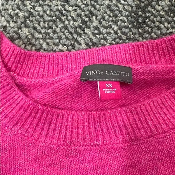 Vince Camuto Pink Sweater-XS - Picture 2 of 4